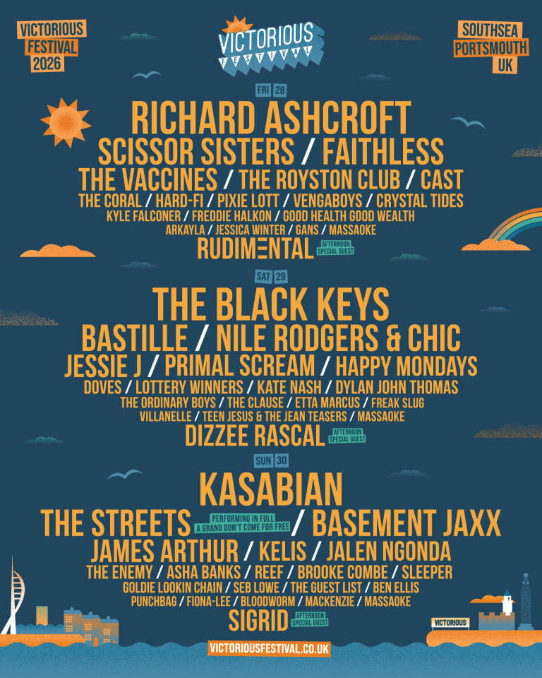 Richard Ashcroft The Black Keys And Kasabian To Hit Southsea Common As richard-ashcroft-the-black-keys-and-kasabian-to-hit-southsea-common-as